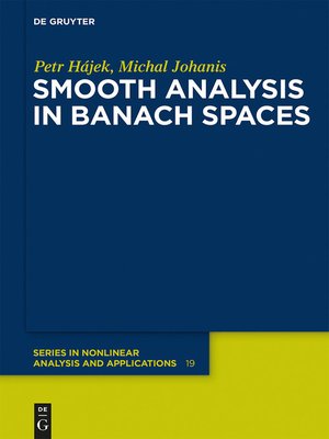 cover image of Smooth Analysis in Banach Spaces